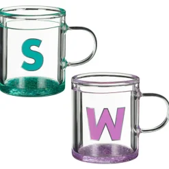 Tasse couleur confetti avec mess Pour Elle