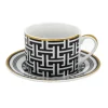 Discount Tasse et coupelle noir & dore Vaisselle, Art De La Table·Tasse, Mug, Bol