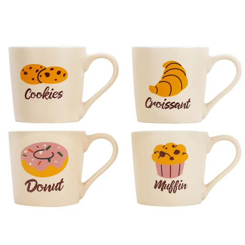 Online Tasses colorees motif patisserie Vaisselle, Art De La Table·Tasse, Mug, Bol