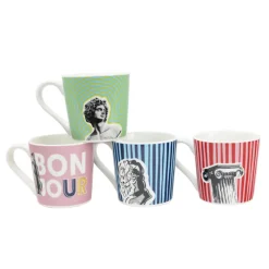 Online Tasses colorees motif statues Vaisselle, Art De La Table·Tasse, Mug, Bol