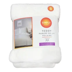 Clearance Teddy 240x220+2 creme Linge De Lit·Parure De Lit, Housse De Couette