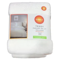 Discount Teddy 260x240 creme Linge De Lit·Parure De Lit, Housse De Couette