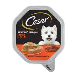 Hot Terrines boeuf et foie 150g Alimentation Chien