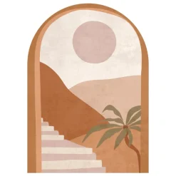 Outlet Toile arche palmier Décoration Murale