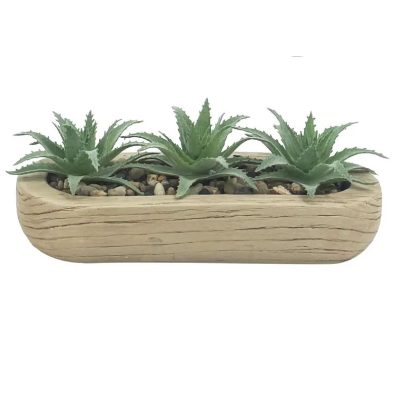 New Trio succulentes Fleur, Plante Artificielle