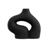 Outlet Vase ceramique noir Vase