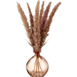 New Vase givre avec pampa Fleur, Plante Artificielle