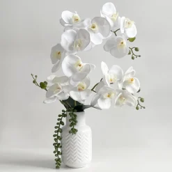 Clearance Vase orchidee artificielle Fleur, Plante Artificielle