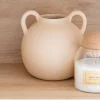 Clearance Vase rond avec anses Vase
