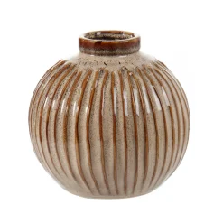 Vase rond ceramique reactive Vase