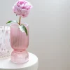 Sale Vase strie base transparent Vase