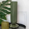 New Vase sur pied vert Vase