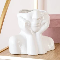 Sale Vase visage Vase