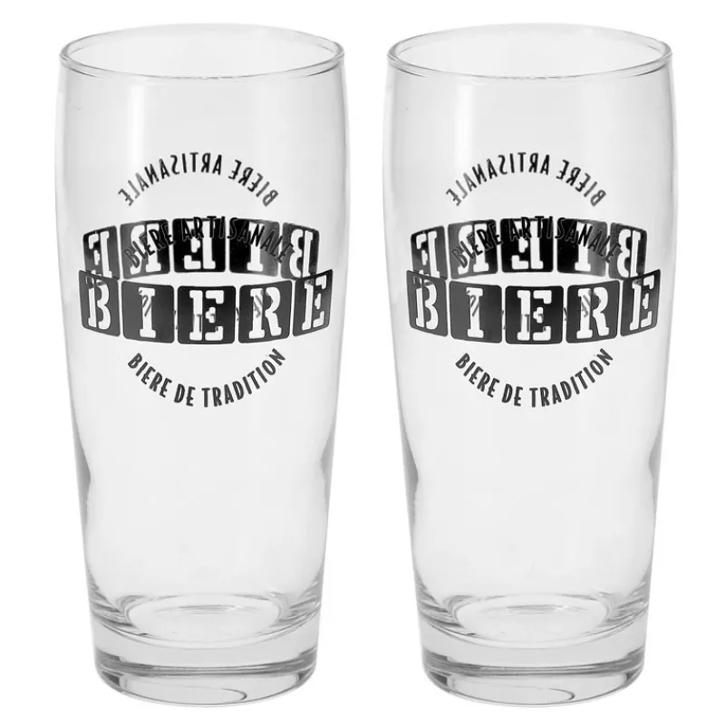 Online Verre a biere bardi 37cl x2 Vaisselle, Art De La Table·Verre