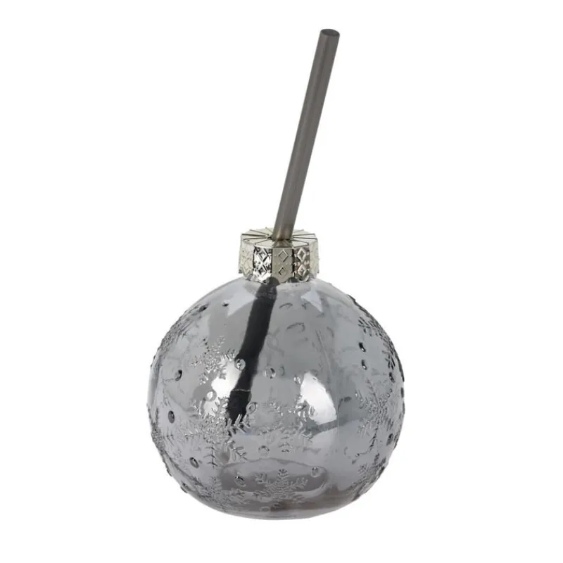 Outlet Verre boule de noel 11x12cm Vaisselle, Art De La Table·Bouteille, Carafe