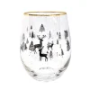 Verre cerf nordic noel Vaisselle, Art De La Table·Verre