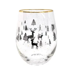 Verre cerf nordic noel Vaisselle, Art De La Table·Verre