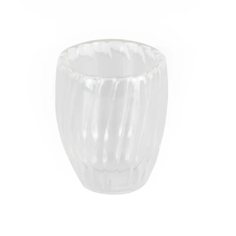 Clearance Verre double paroi strie Vaisselle, Art De La Table·Tasse, Mug, Bol