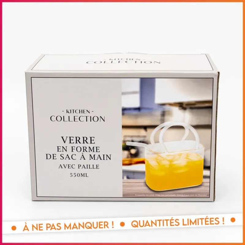 Online Verre en forme de sac a main Vaisselle, Art De La Table·Verre