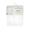 Hot Vitrage x2 oxford 60x120cm blanc Rideau, Voilage·Vitrages