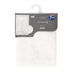 Hot Vitrage x2 serenity 60x160cm Rideau, Voilage·Vitrages