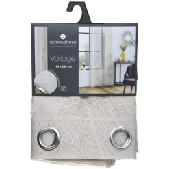Discount Voilage devo feuil lin 140x240 Rideau, Voilage·Voilage
