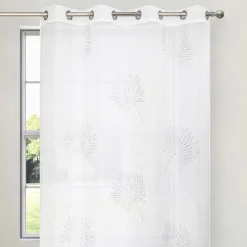 Hot Voile carla 140x240cm blanc Rideau, Voilage·Voilage