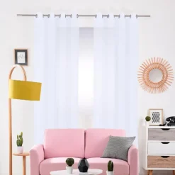 Voile elegance 140x240 cm Rideau, Voilage·Voilage