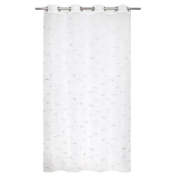 Hot Voile midnight 140x240cm blanc Rideau, Voilage·Voilage